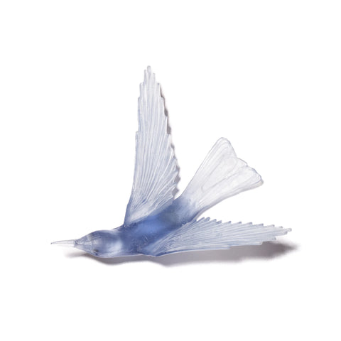 Korimako / Bellbird Wings Back | Glass Bird