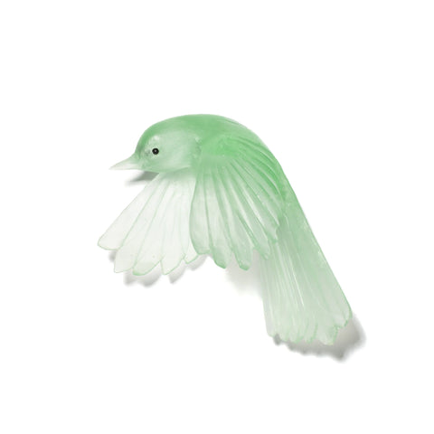Pīwakawaka/ Fantail Wings Down | Glass Bird