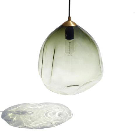 Glass Blown Deflated Pendant | Luke Jacomb