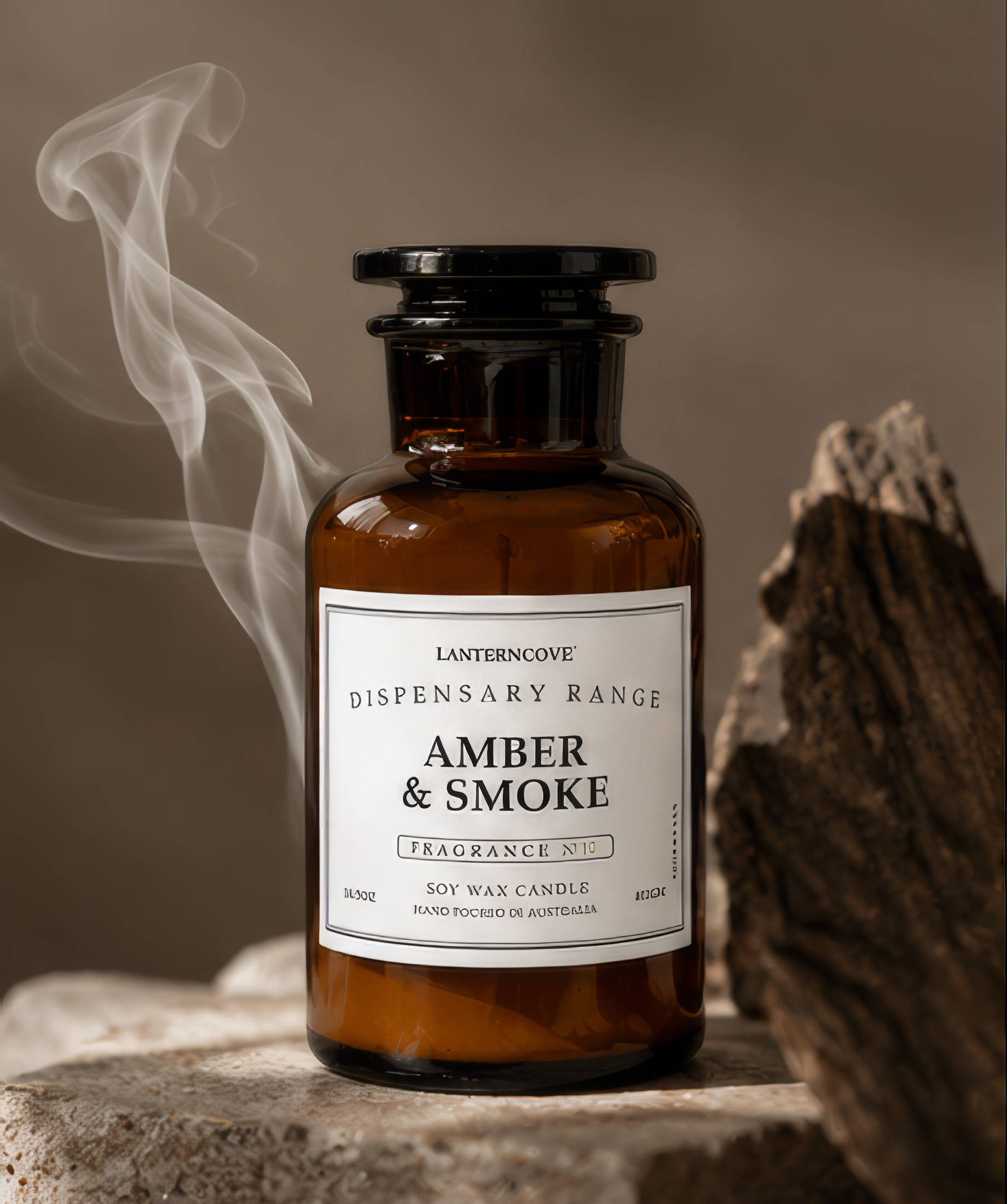 Amber & Smoke Candle | Dispensary