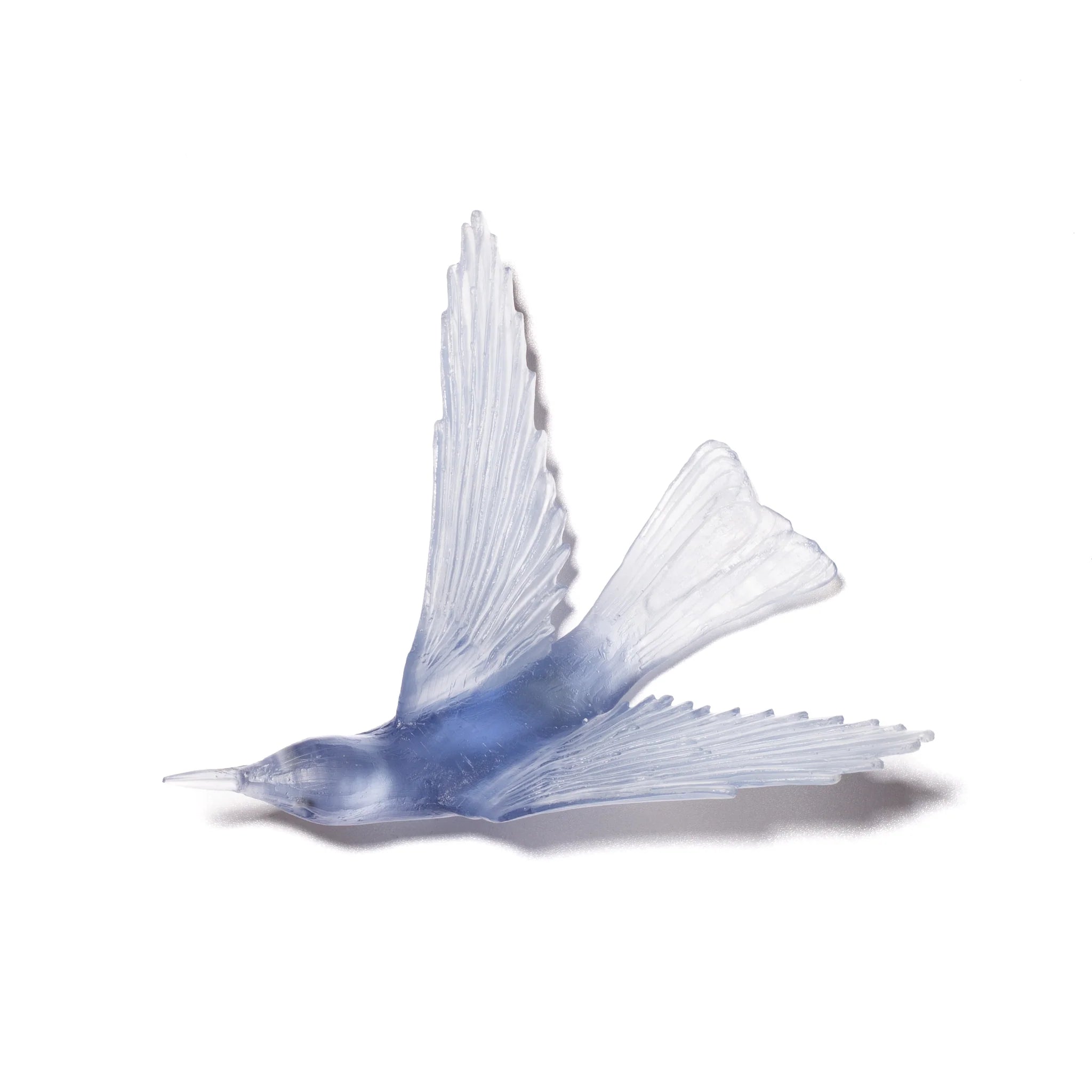 Korimako / Bellbird Wings Back | Glass Bird