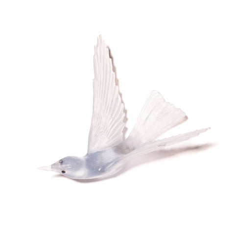 Korimako / Bellbird Wings Back | Glass Bird