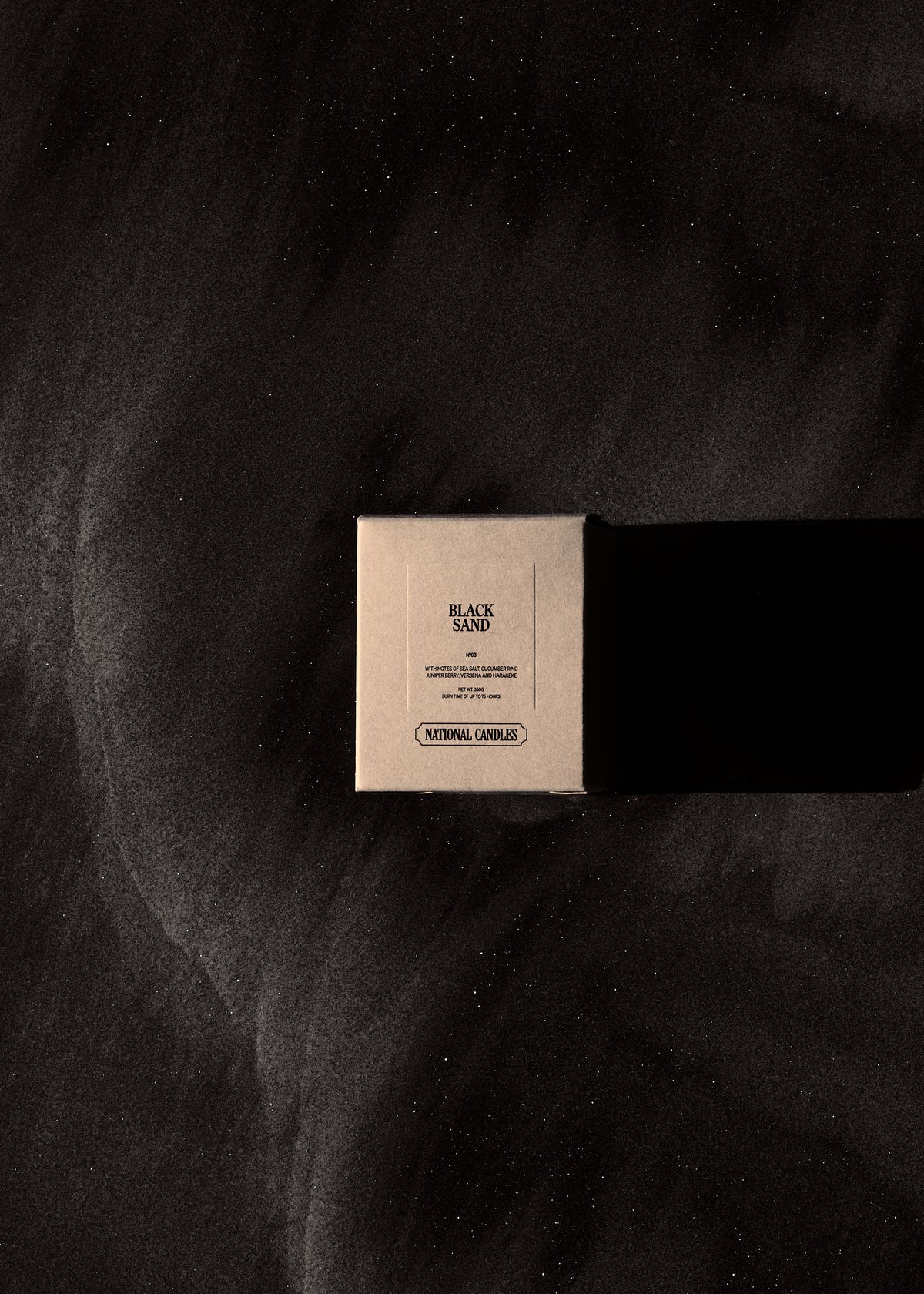 Black Sand Soy Candle