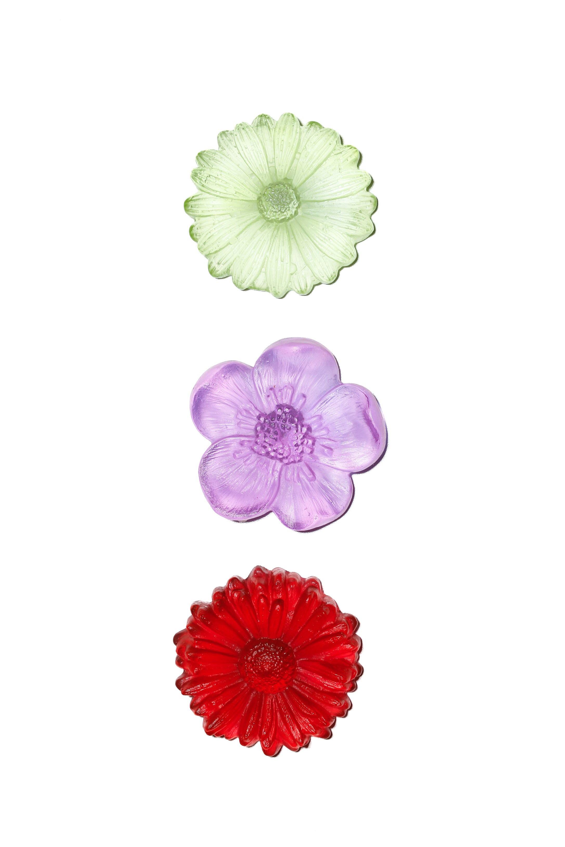 Garden Path Flower Set | Glass