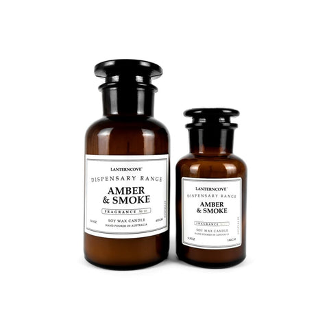 Amber & Smoke Candle | Dispensary