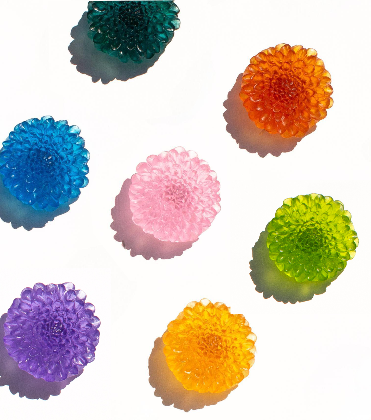 Dahlia Flower | Glass