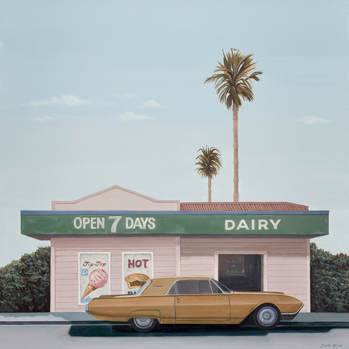 Four Wheels, Two Scoops A2 Art Print