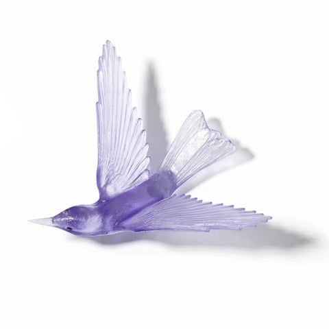 Korimako / Bellbird Wings Back | Glass Bird