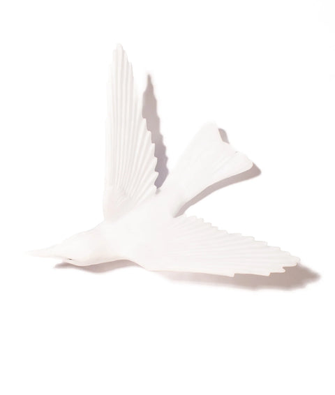 Korimako / Bellbird Wings Back | Glass Bird