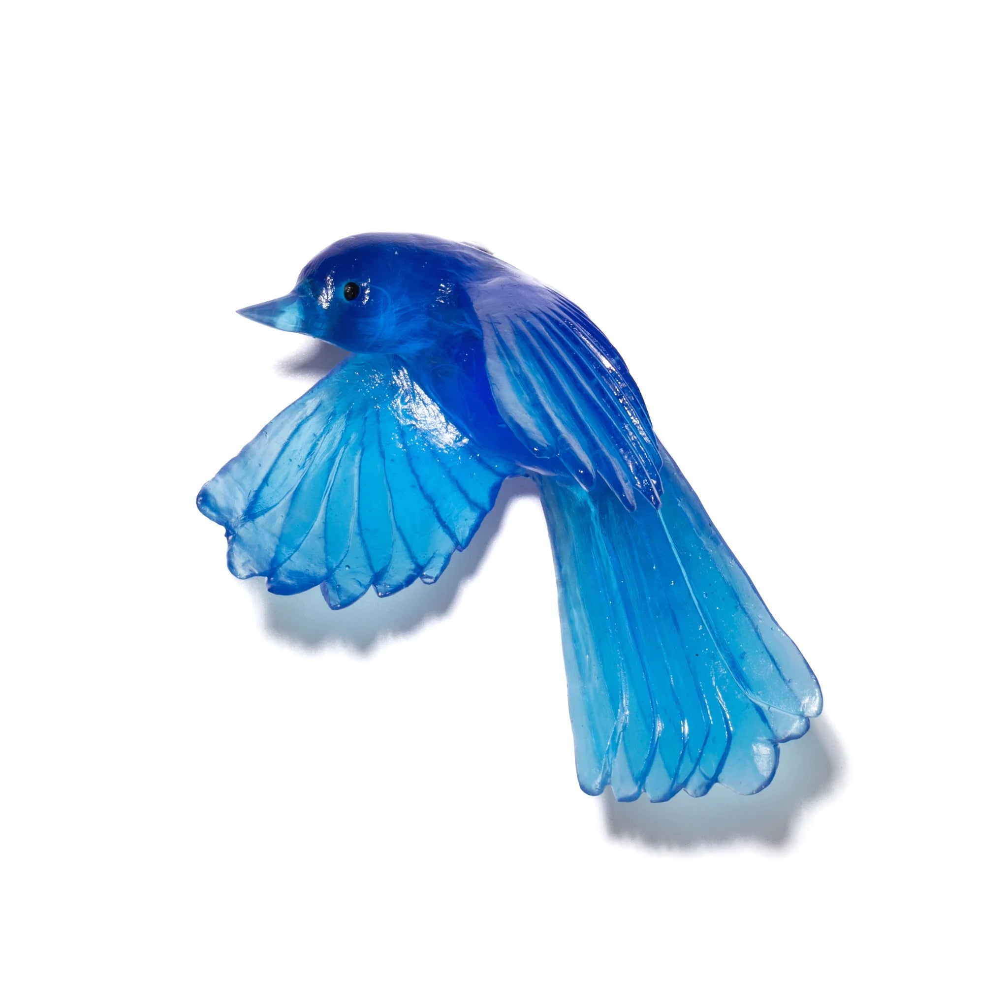 Pīwakawaka/ Fantail Wings Down | Glass Bird