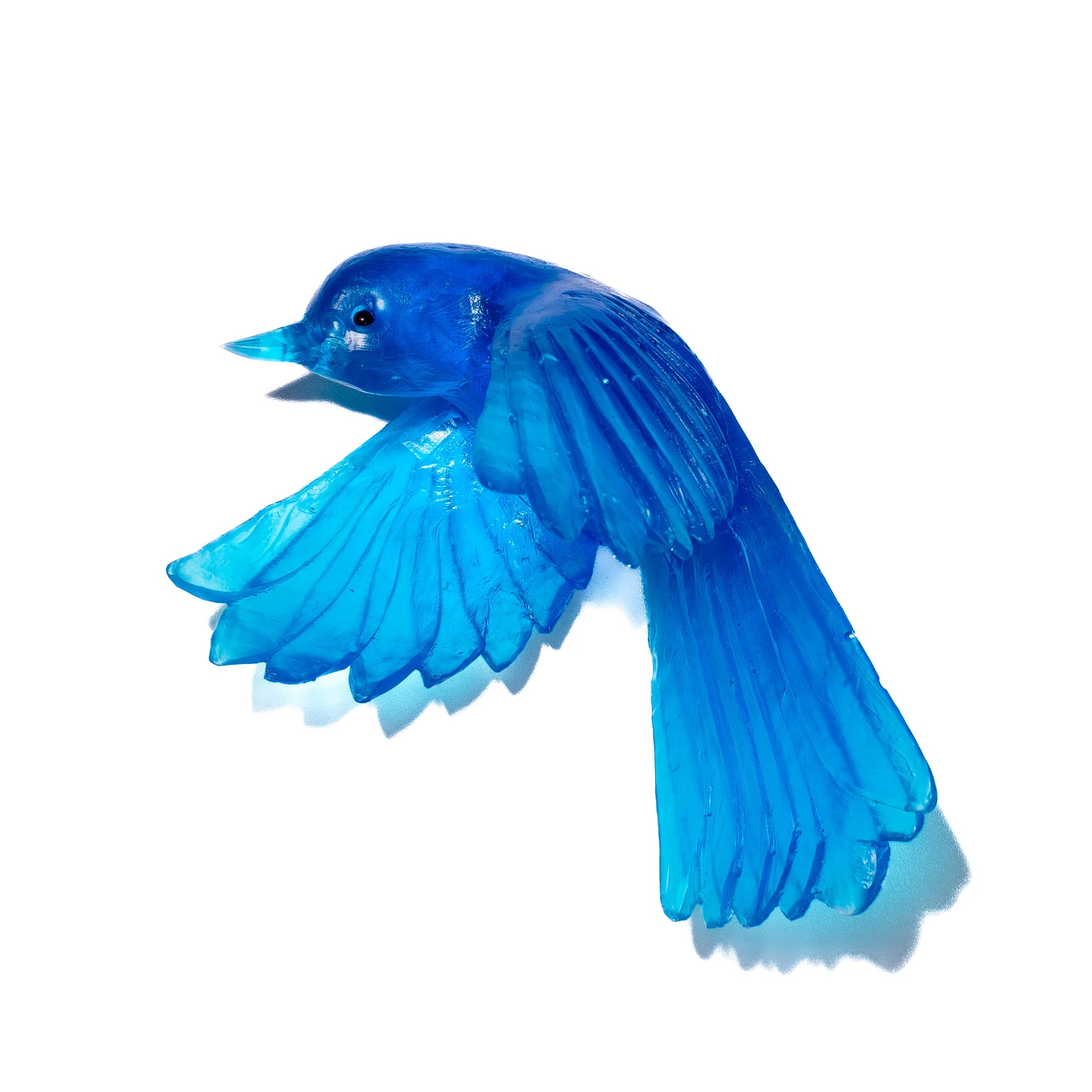 Pīwakawaka/ Fantail Wings Down | Glass Bird