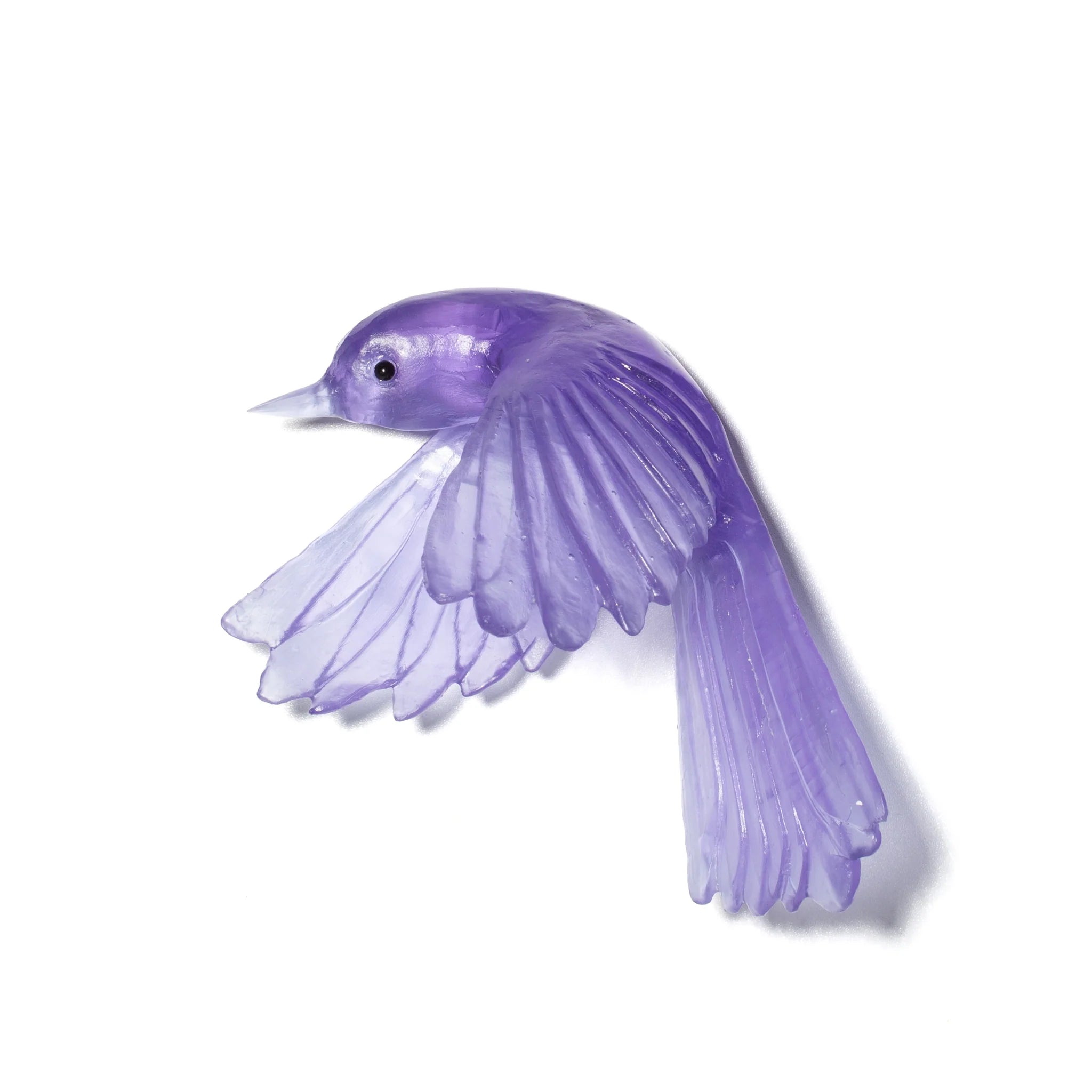 Pīwakawaka/ Fantail Wings Down | Glass Bird
