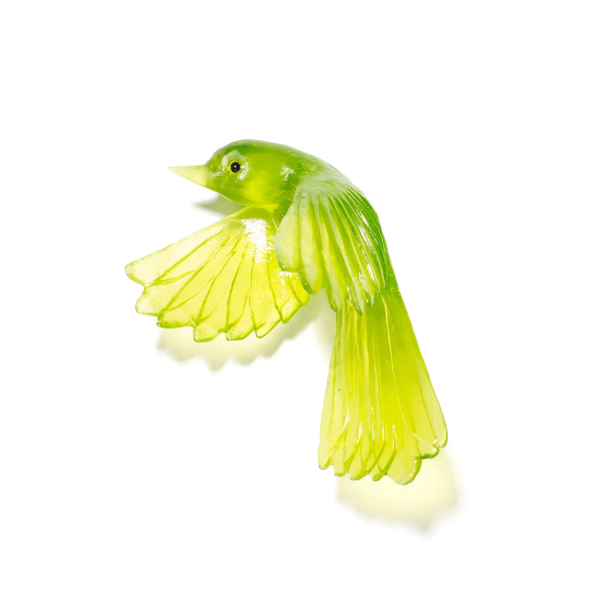 Pīwakawaka/ Fantail Wings Down | Glass Bird