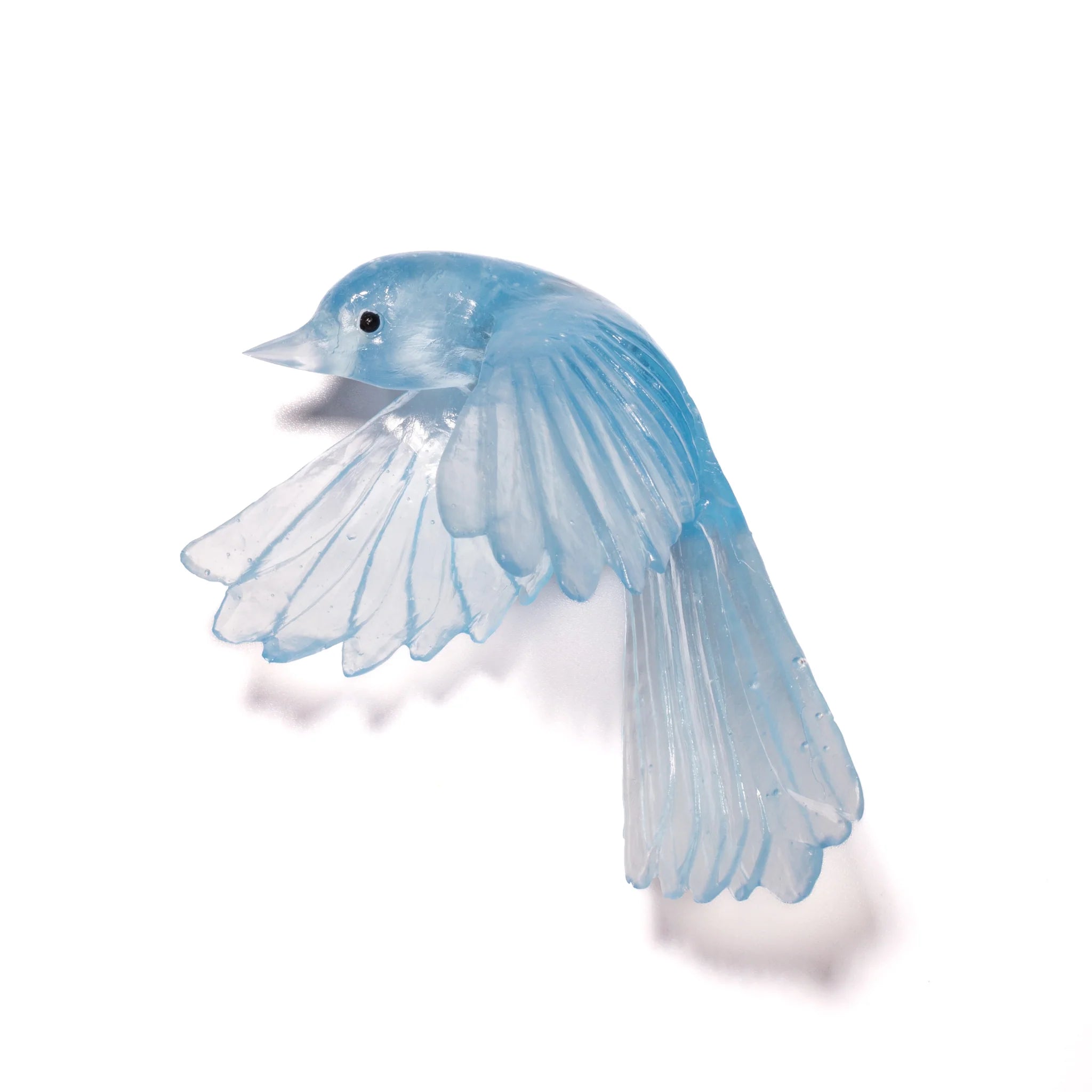 Pīwakawaka/ Fantail Wings Down | Glass Bird