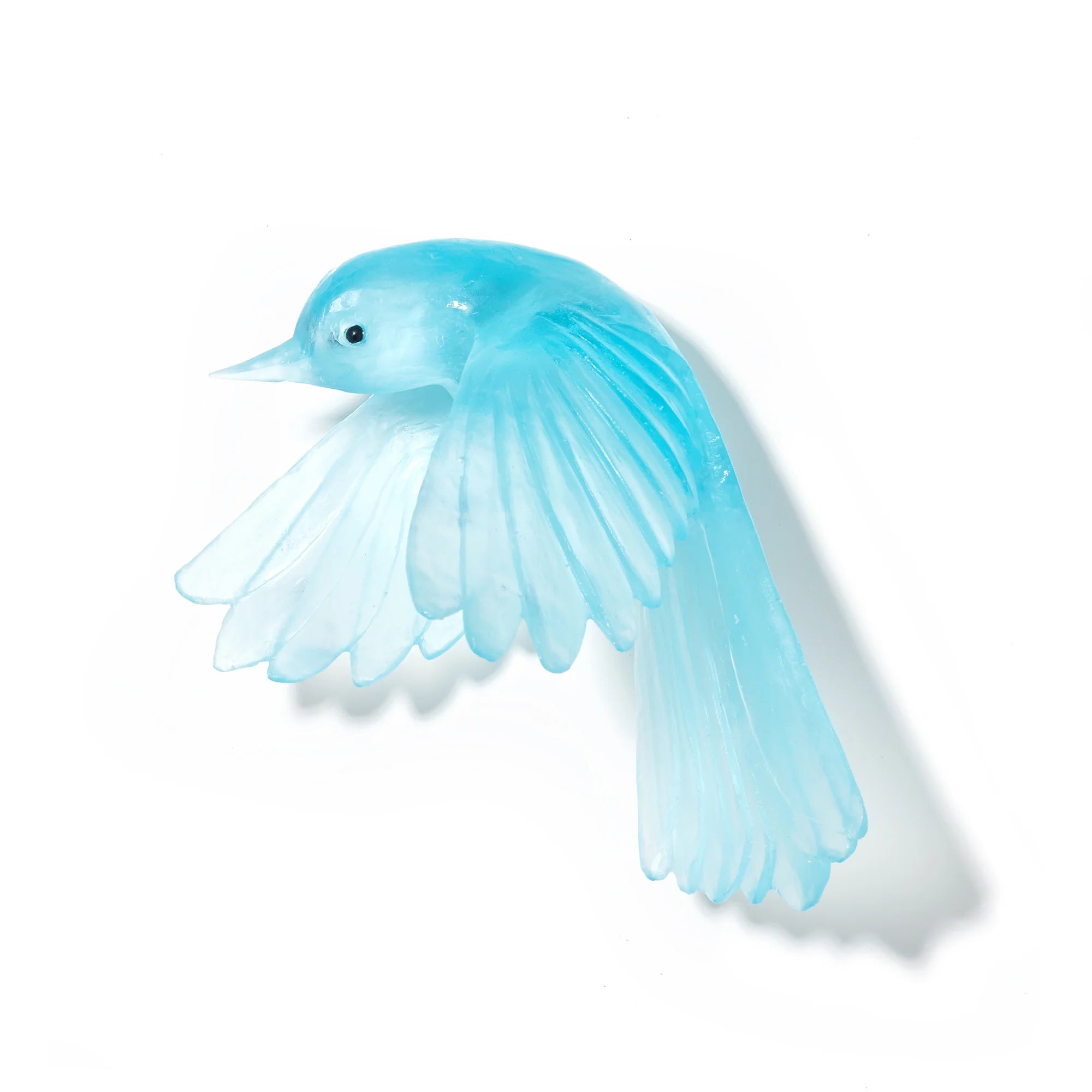 Pīwakawaka/ Fantail Wings Down | Glass Bird