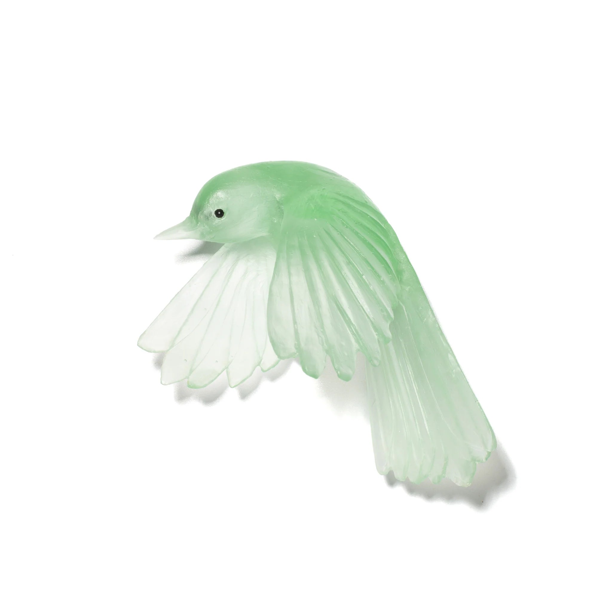 Pīwakawaka/ Fantail Wings Down | Glass Bird