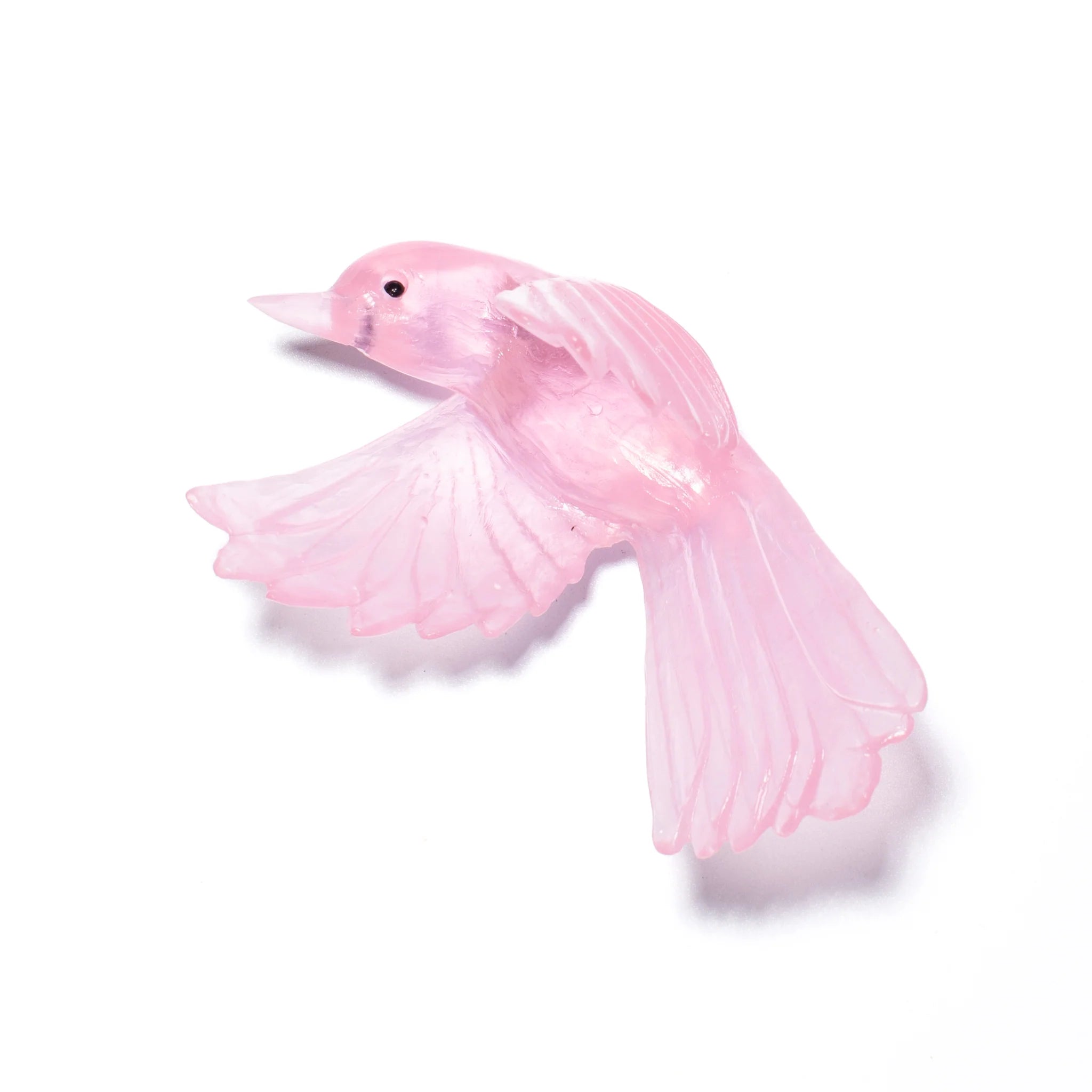 Pīwakawaka/ Fantail Wings Down | Glass Bird