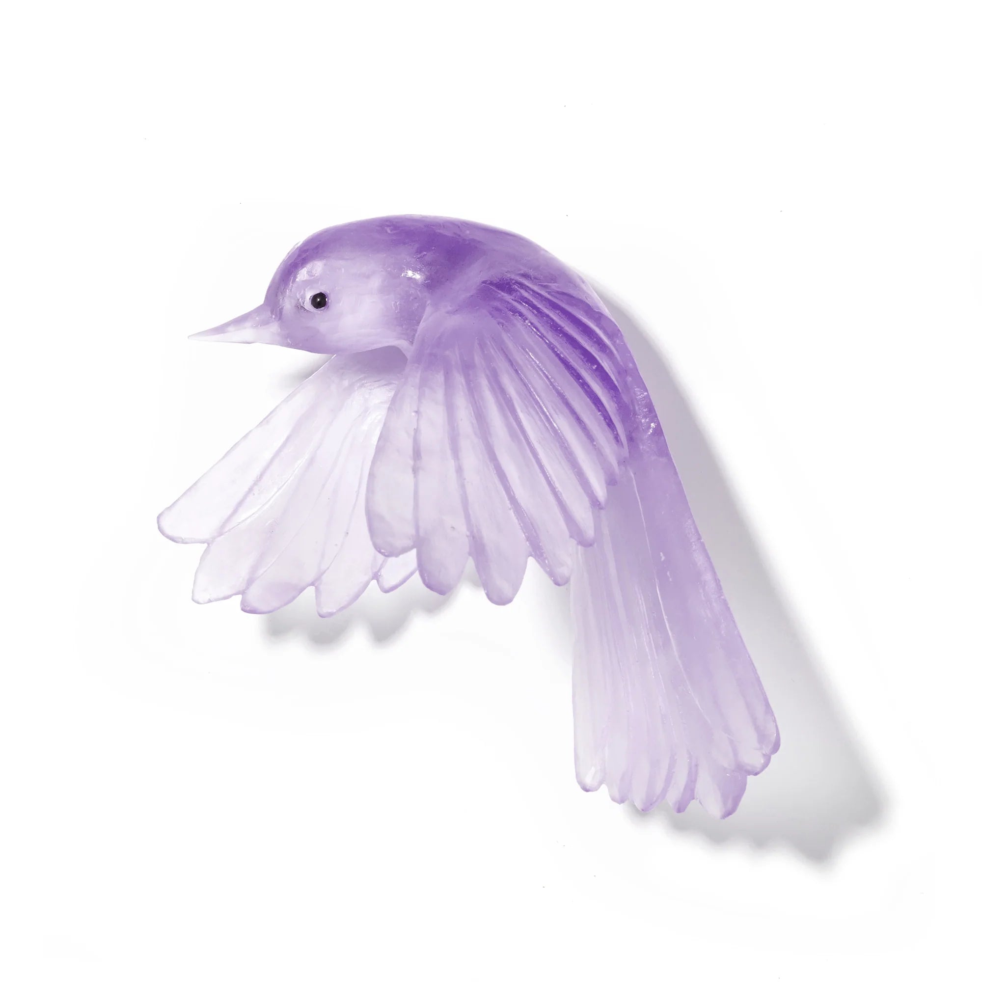 Pīwakawaka/ Fantail Wings Down | Glass Bird