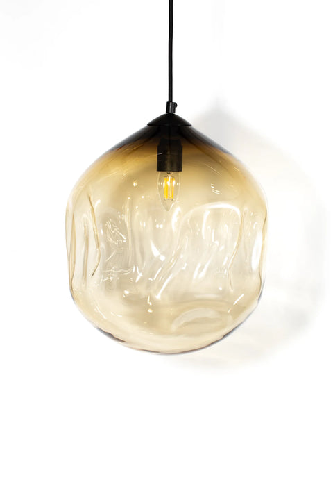 Glass Blown Deflated Pendant | Luke Jacomb