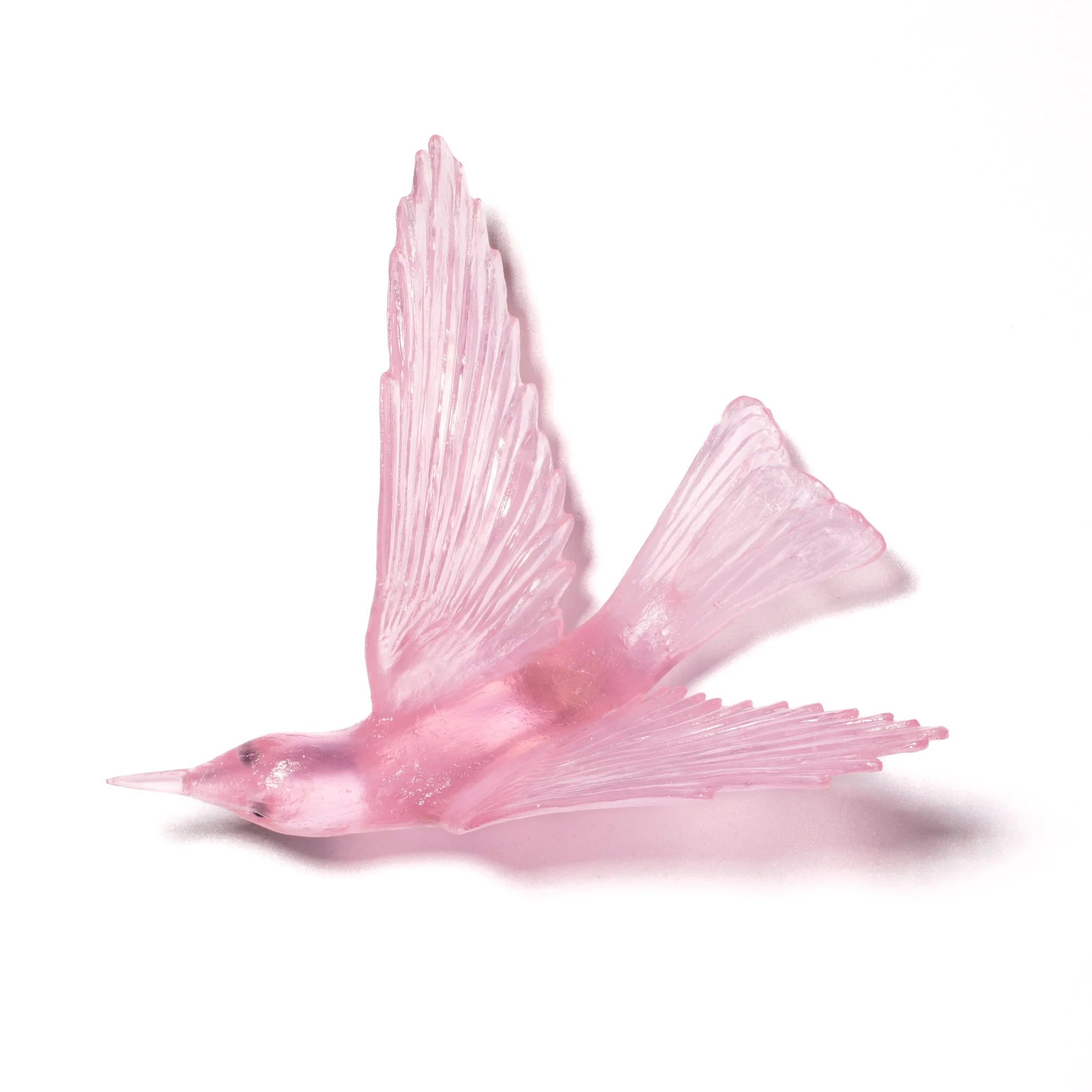 Korimako / Bellbird Wings Back | Glass Bird