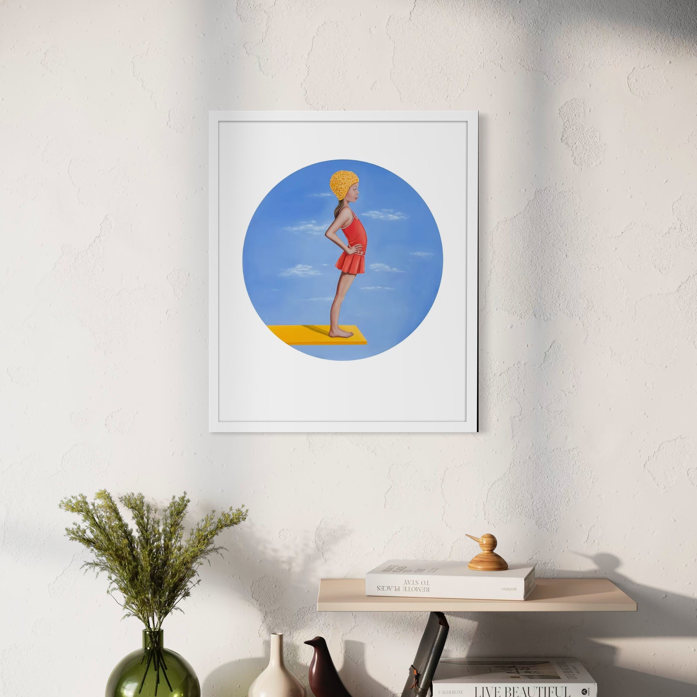 'Sky Dive I' Framed Print