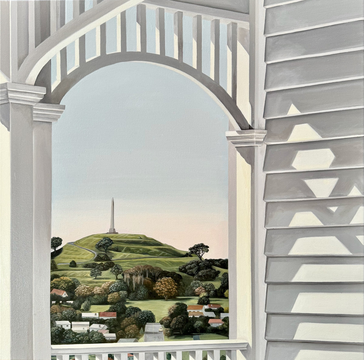 One Tree Hill | Maungakiekie A3 Art Print