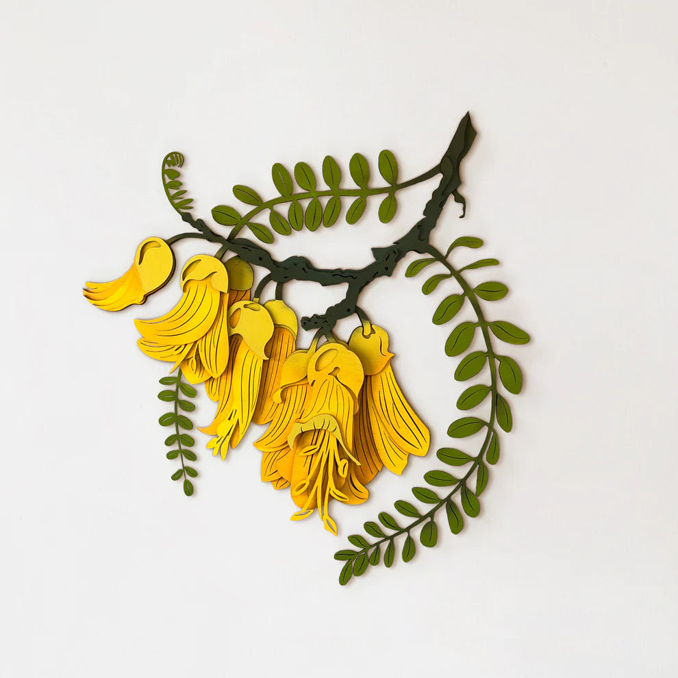 Kowhai | 3D Wall Sculpture