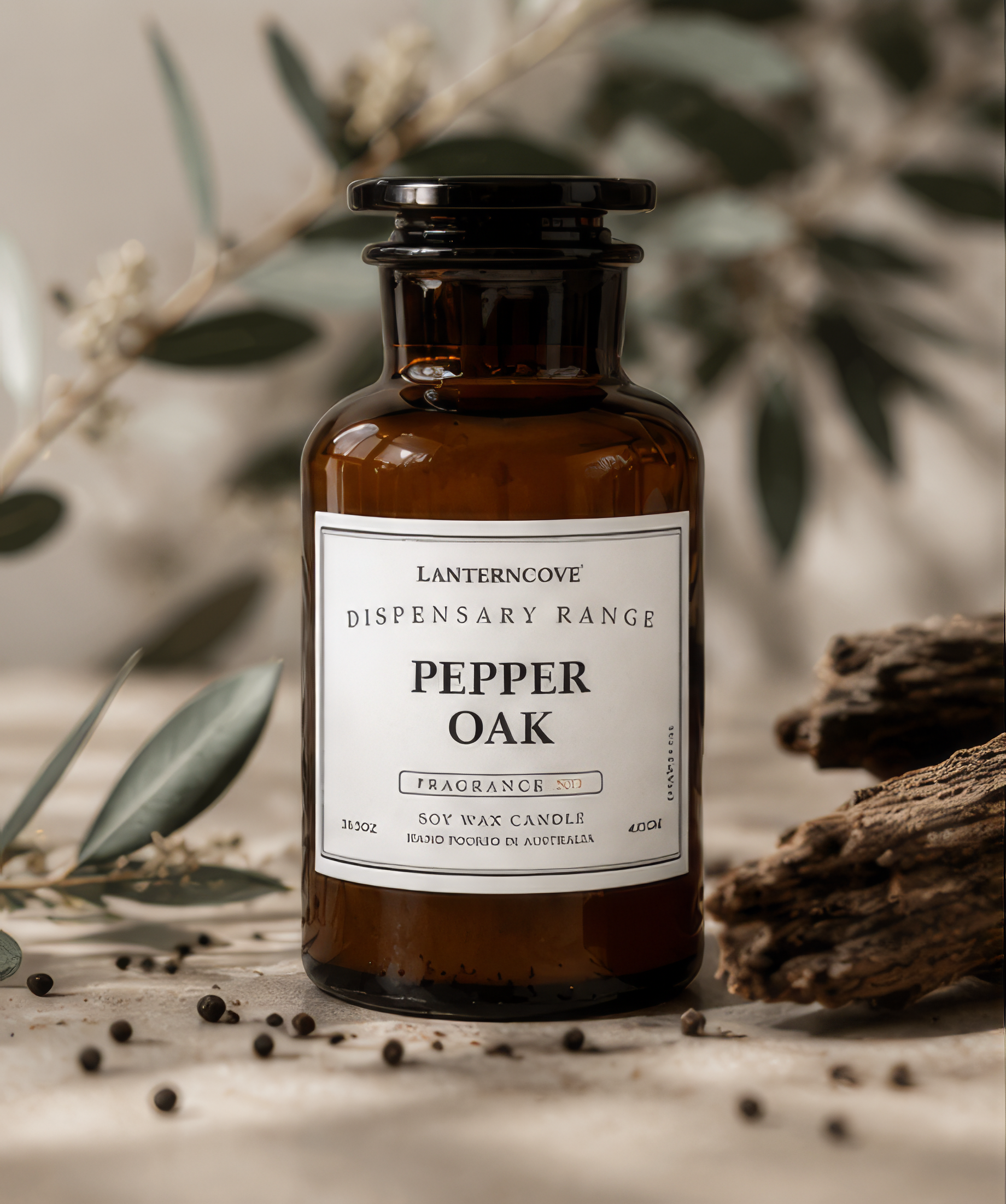 Pepper Oak Candle | Dispensary