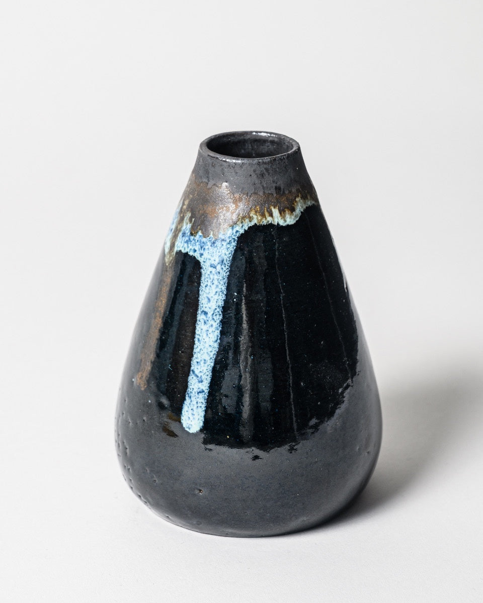 Blue Cascade | Ceramic Vase | Rivelin