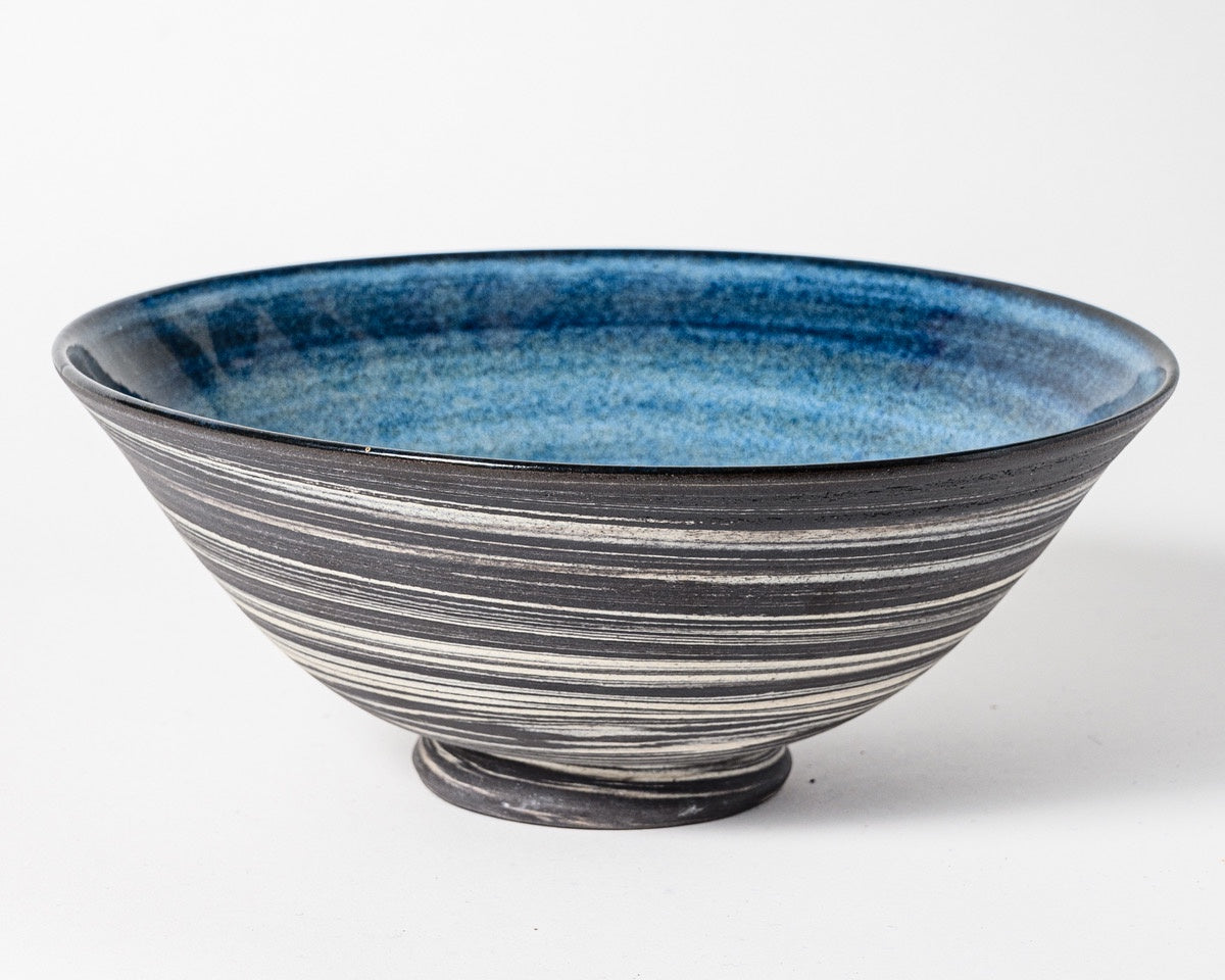 Tidal Blue | Ceramic Bowl | Rivelin