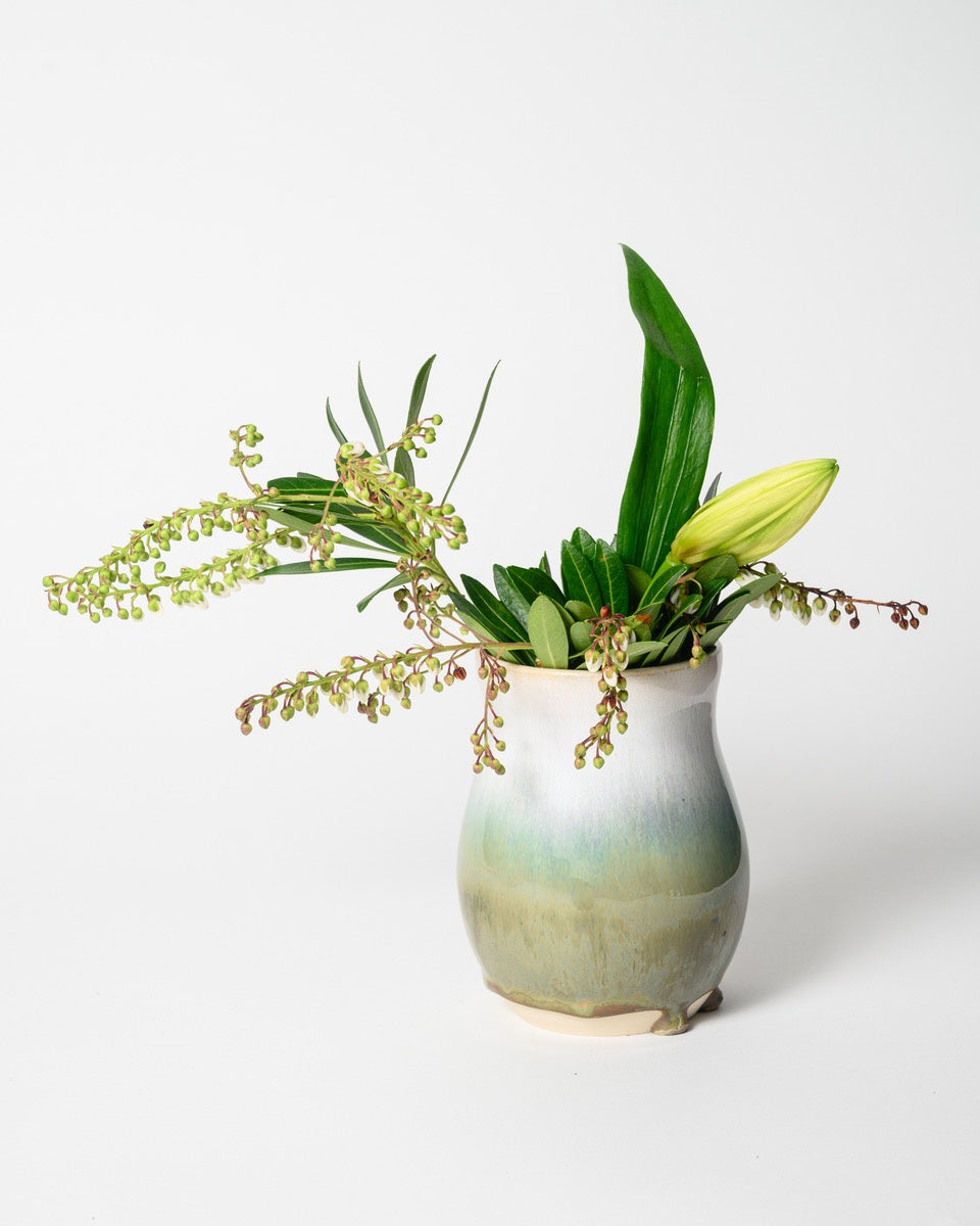 Sea Foam | Ceramic Vase | Rivelin