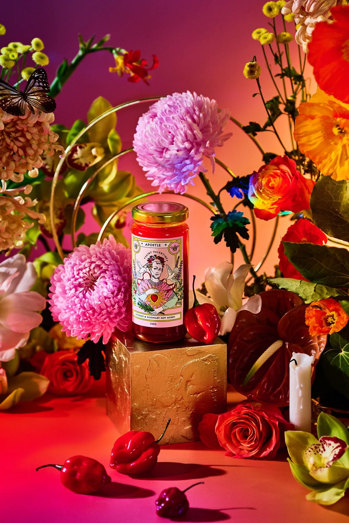 Lavender & Rosemary Hot Honey | Saint Valentine