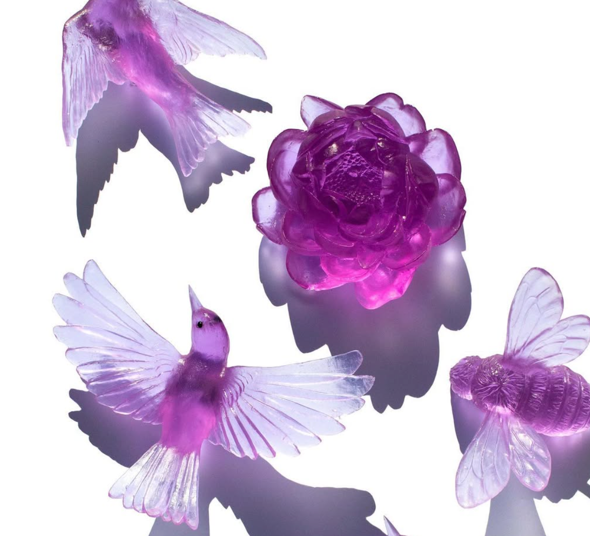 Dahlia Flower | Glass