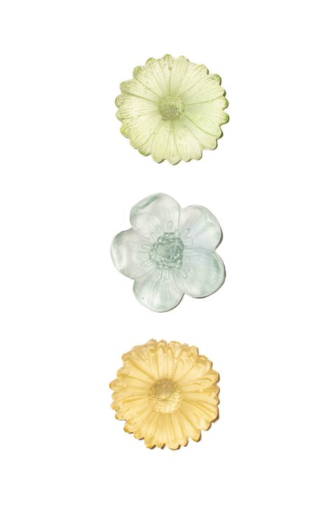 Garden Path Flower Set | Glass
