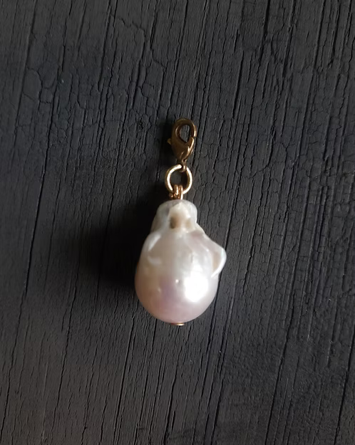 Baroque Pearl Amulet Charm