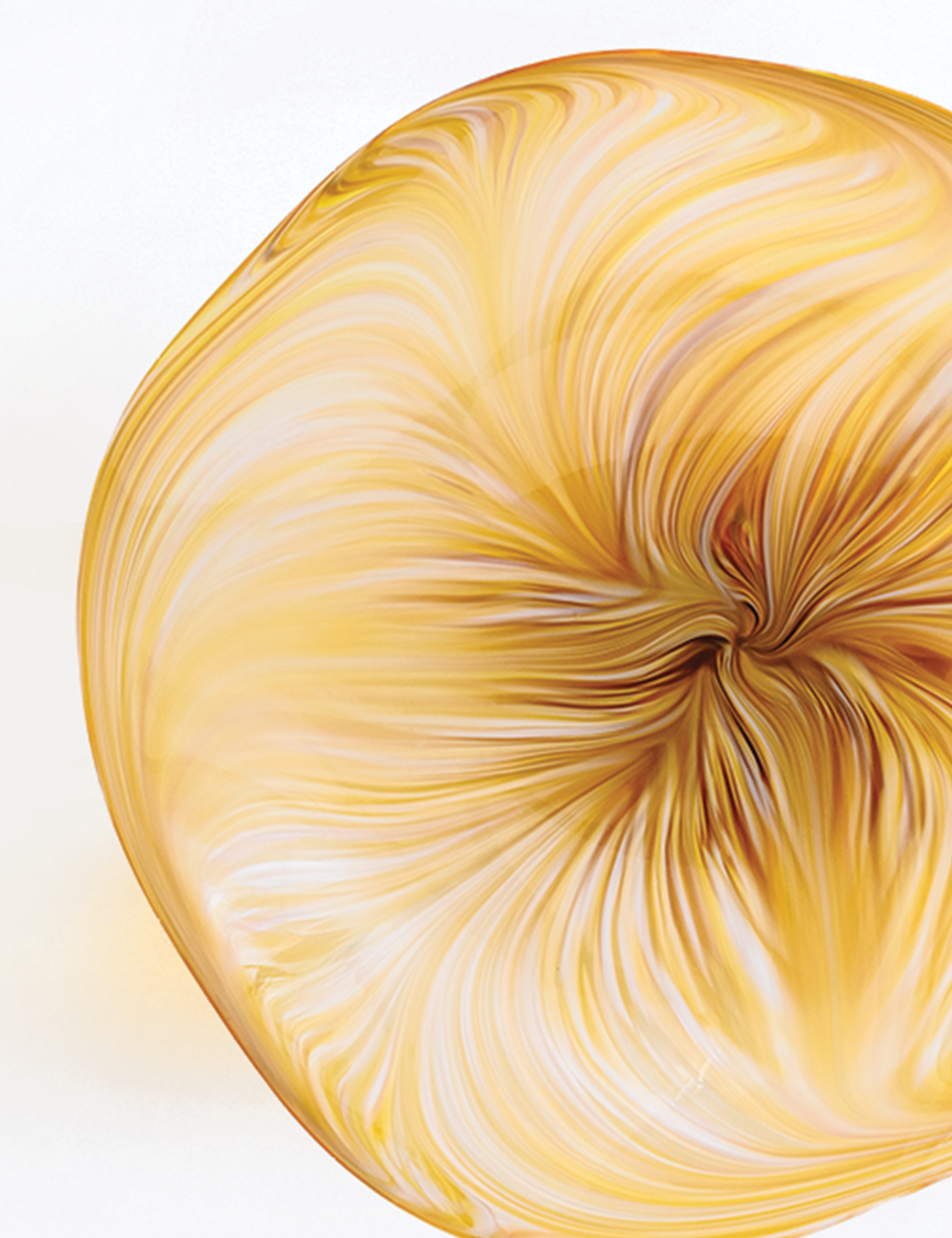 Mōhua Feather Platter | Glass
