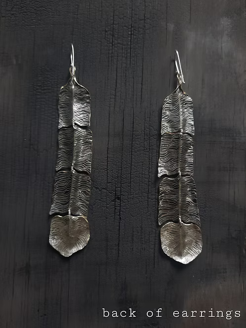 Feather Duster Earrings