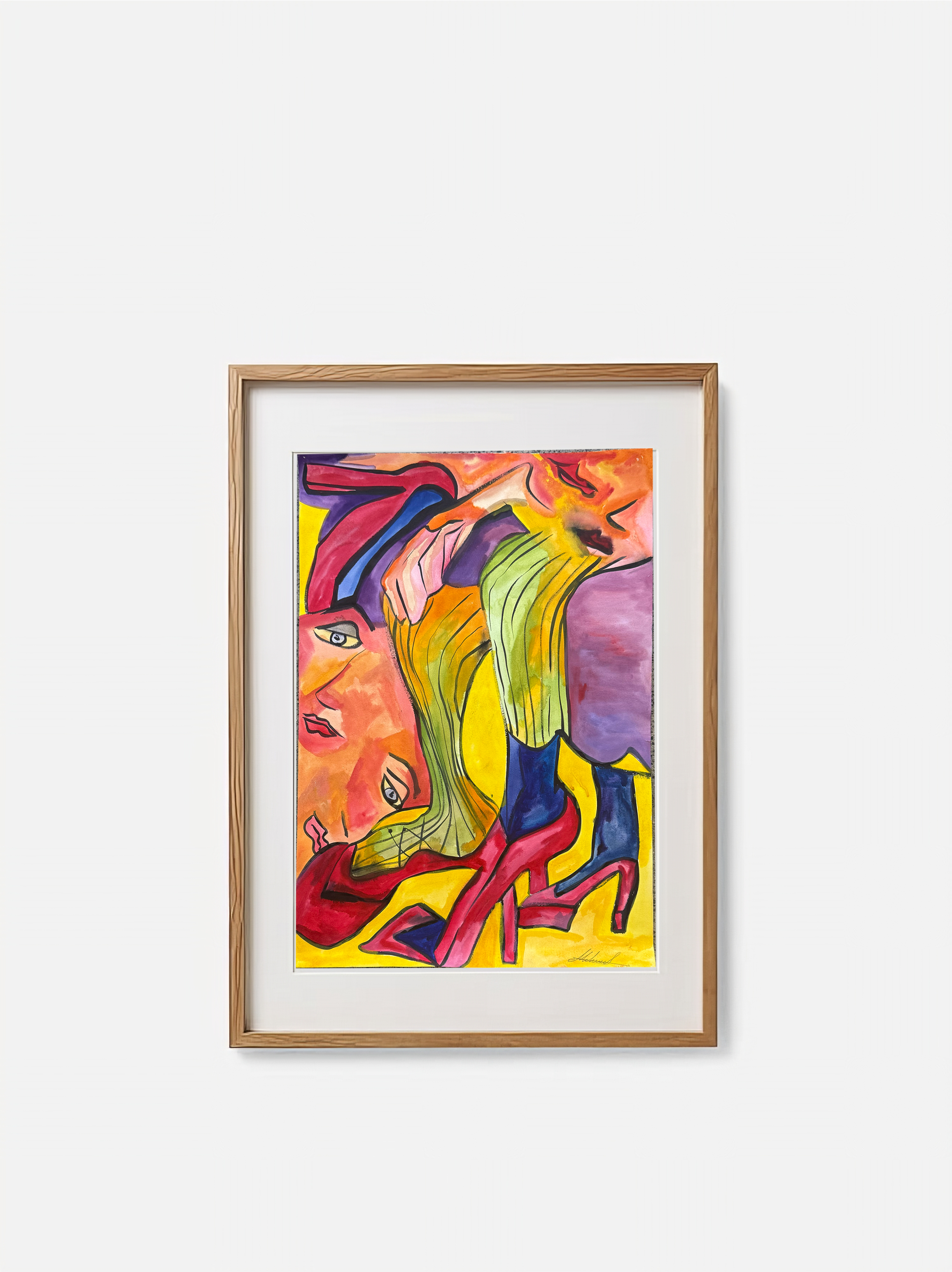 Wednesday Neurosis | Watercolour (SOLD)