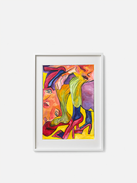 Wednesday Neurosis | Watercolour (SOLD)