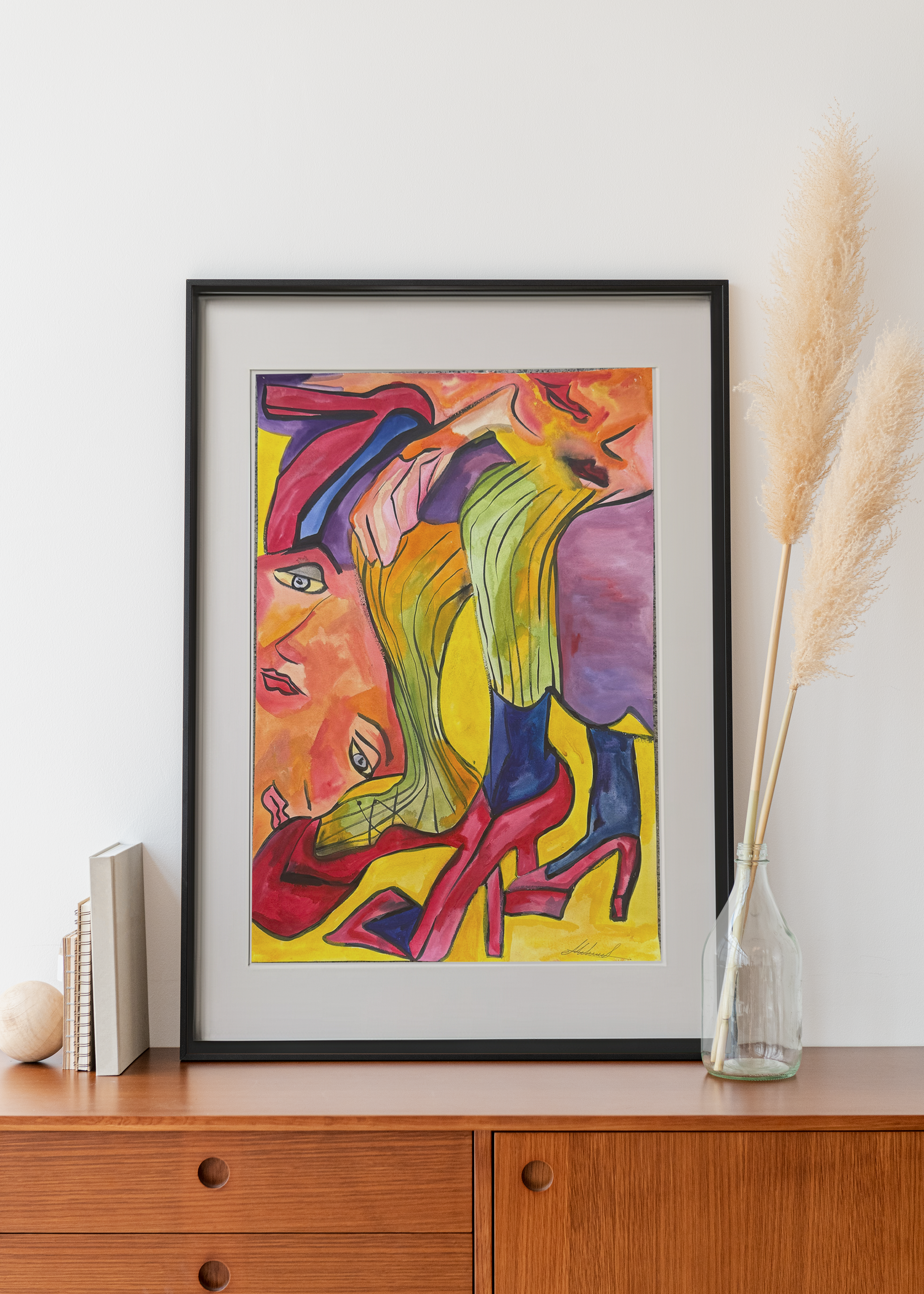 Wednesday Neurosis | Watercolour (SOLD)