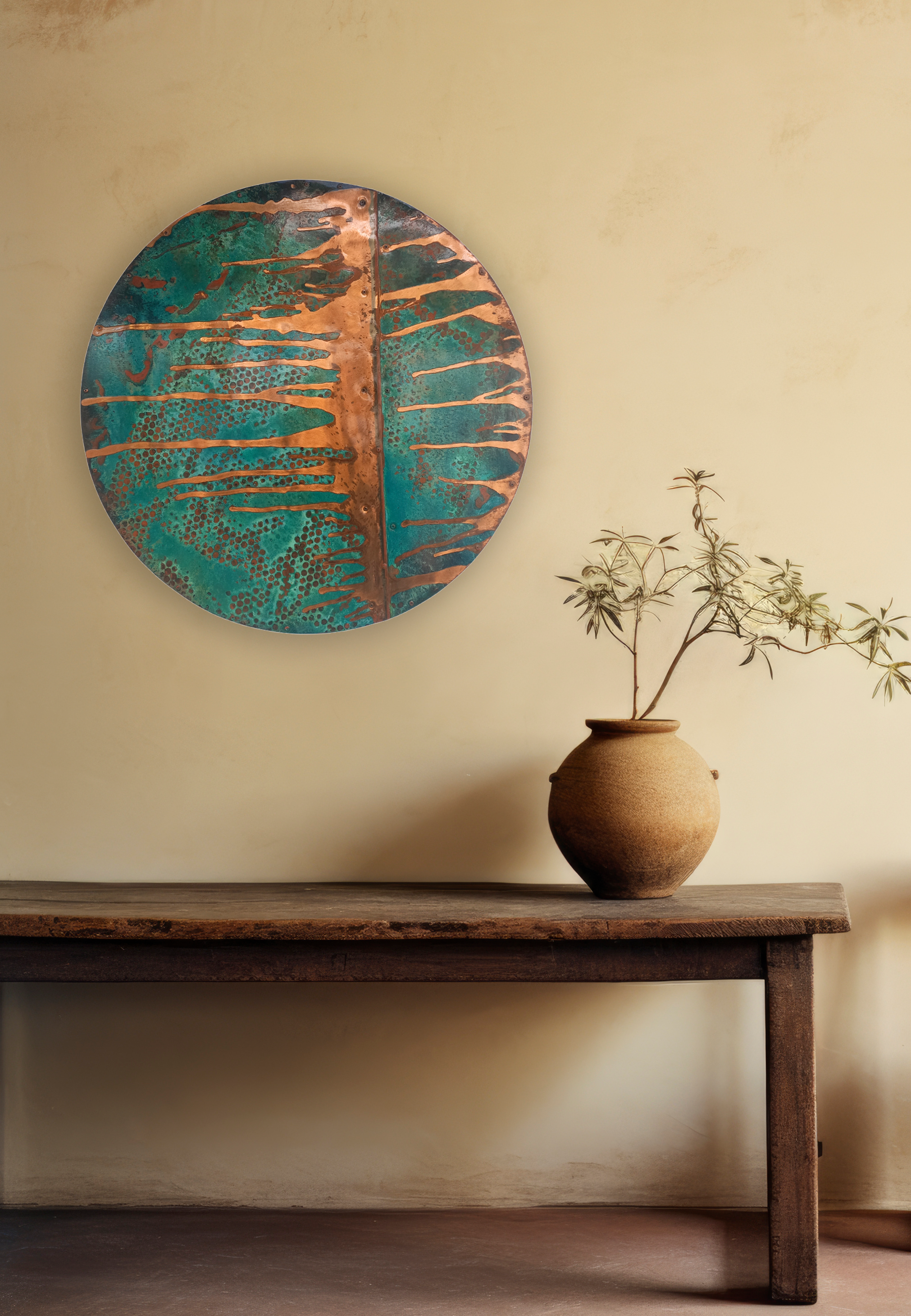 Gilded Hive | Copper Artwork (SOLD)