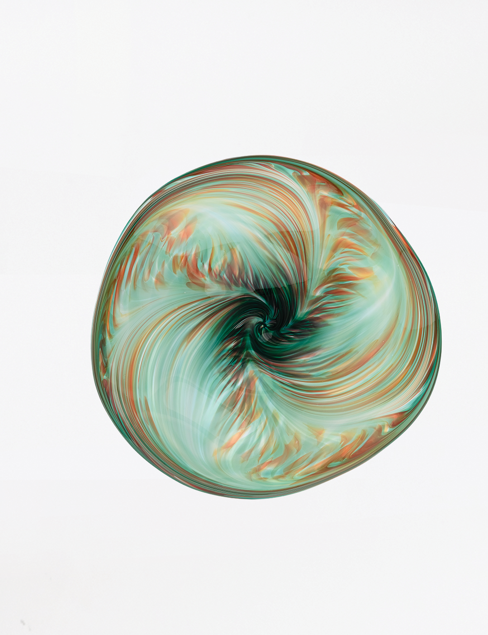 Kereru Feather Platter | Glass