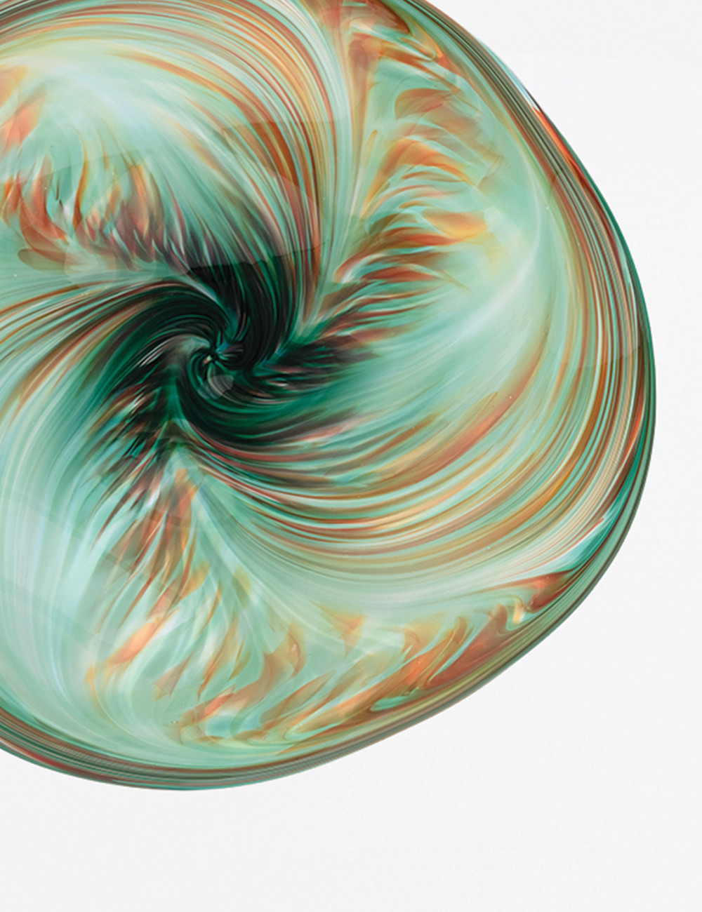 Kereru Feather Platter | Glass
