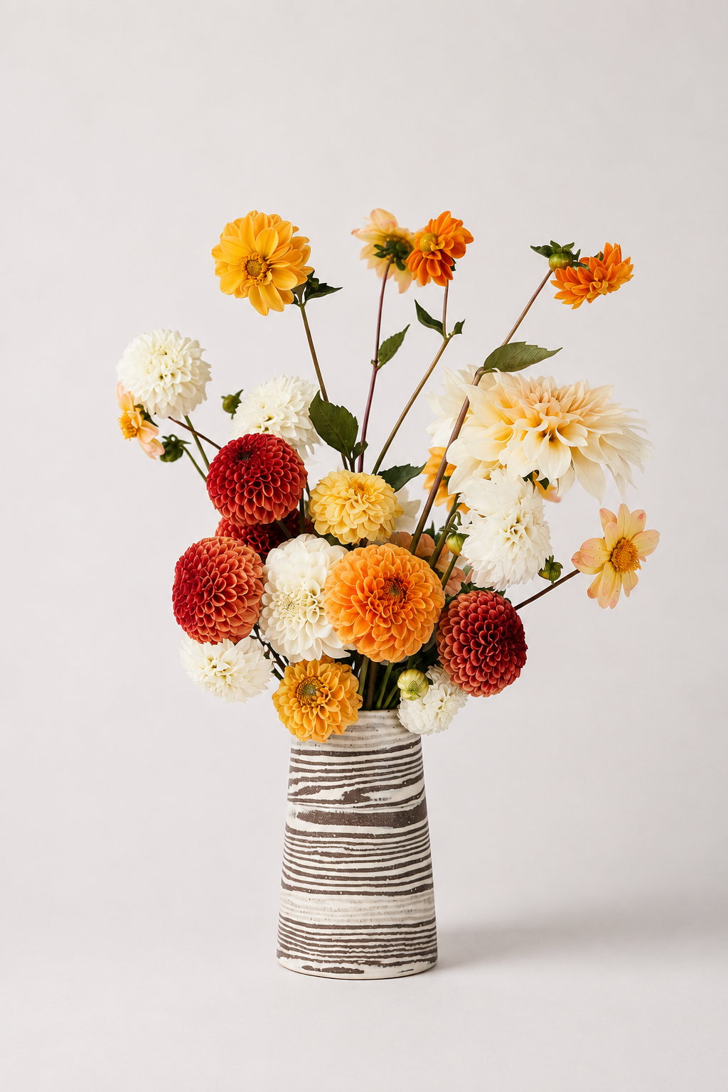 Large Vase | Nerikomi | Mystery Creek Ceramics