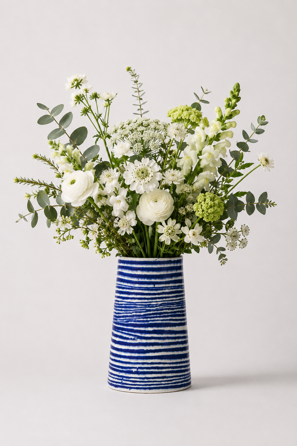 Large Vase | Nerikomi | Mystery Creek Ceramics