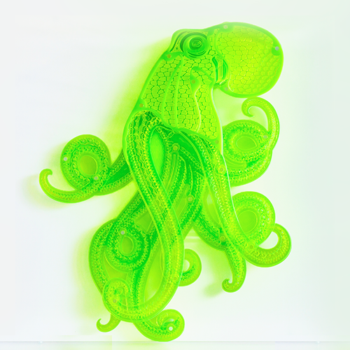 Octopus | 3D wall sculpture