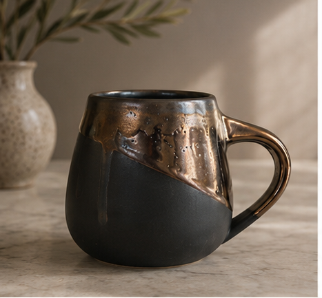Black Sand | Ceramic Mug | Peter Black