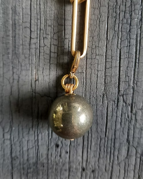 Pyrite Amulet Charm