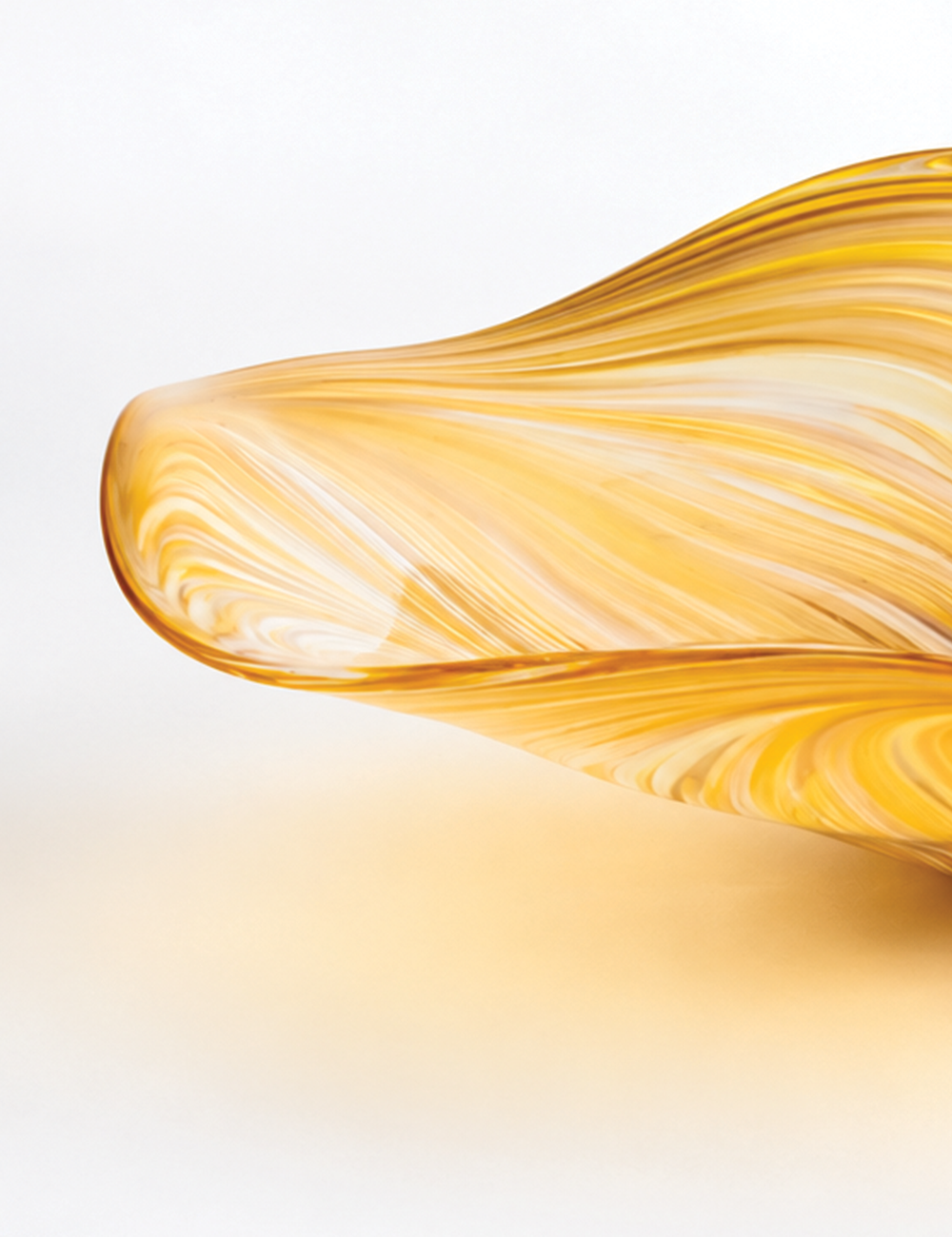 Mōhua Feather Platter | Glass