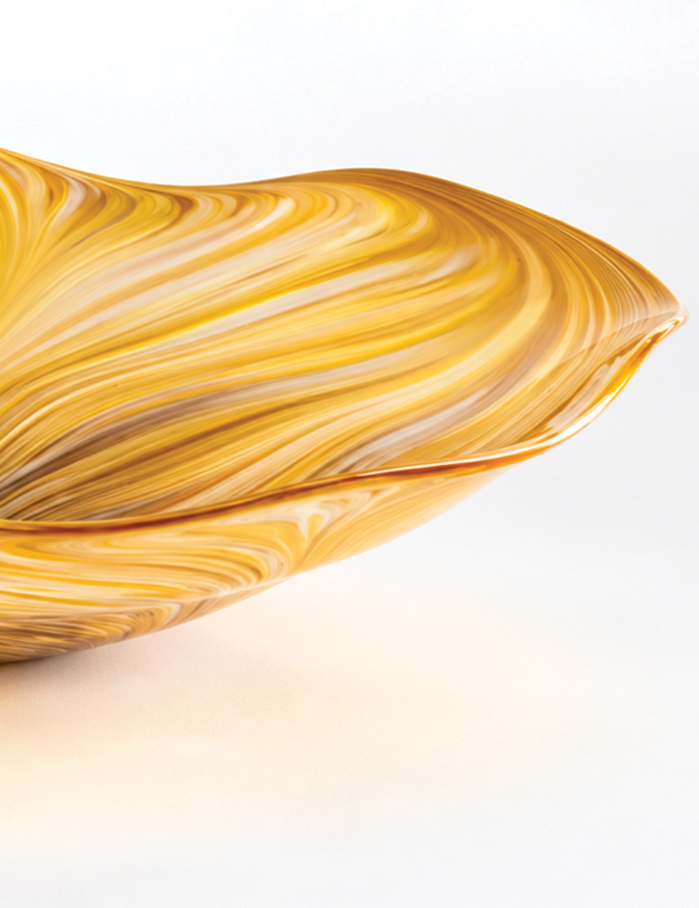 Mōhua Feather Platter | Glass